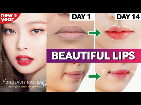 ✨BEAUTIFUL LIPS EXERCISE✨ | Get Perfect Slim Lips Shape, Plump Lips, Smile Lips, Pink Lips