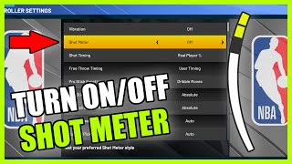 How to Turn OFF Shot Meter in NBA 2K22 ALL PLATFORMS