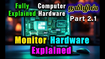 Computer Hardware Tutorial for Beginners Part 2.1 | Monitor Complete Buying Guide #Tamil