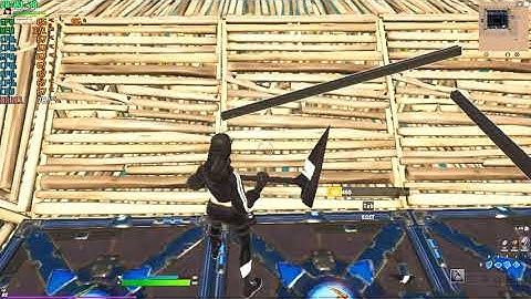 Making my invisible floor for my first time (NO MACRO) #fortnite #fyp #edit