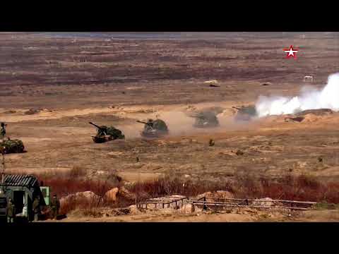Выжигая полигон:  артиллеристы огнем из всех орудий уничтожили «врага» под Нижним Новгородом