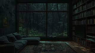 Rainy Night Ambience for Insomnia | Meditative Rain Sounds for Better Sleep & Relaxation