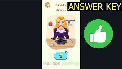 Tricky Mind Delete One Part LEVEL 64 Help her cook - Gameplay Walkthrough Android IOS