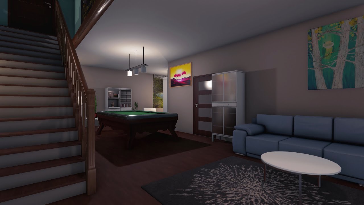 House Flipper 2020 Update- Samarta Myers House Renovation - Basement Of Joy (Pure Gameplay) 4K 60FPS