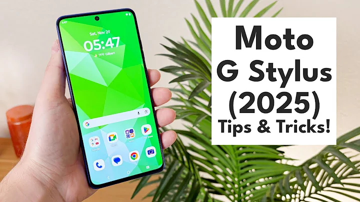 Motorola Moto G Stylus (2025) - Tips and Tricks! (Hidden Features)