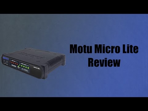 Motu Micro Lite  MIDI Interface Review