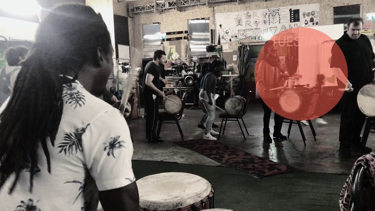 DEMBIS THIOUNG presents DUNDUN Drum Circle on Tuesdays at the V1llage