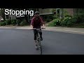 JK-12th Grade: Bike skills: Starting and Stopping