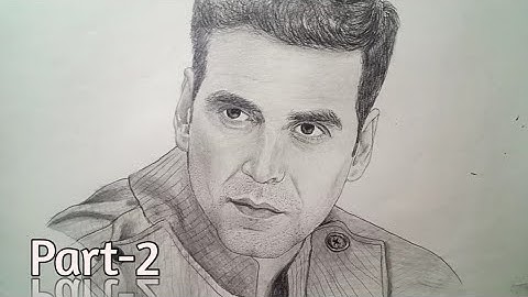 Akshay kumar sketch part-2/Amit kumar art/akshay kumar sketch step by step/drawing,sketch,panting,ar