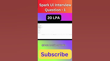 Spark UI uitgelegd | Wat is Spark UI en waarom is het nodig? #apachespark #dataengineering