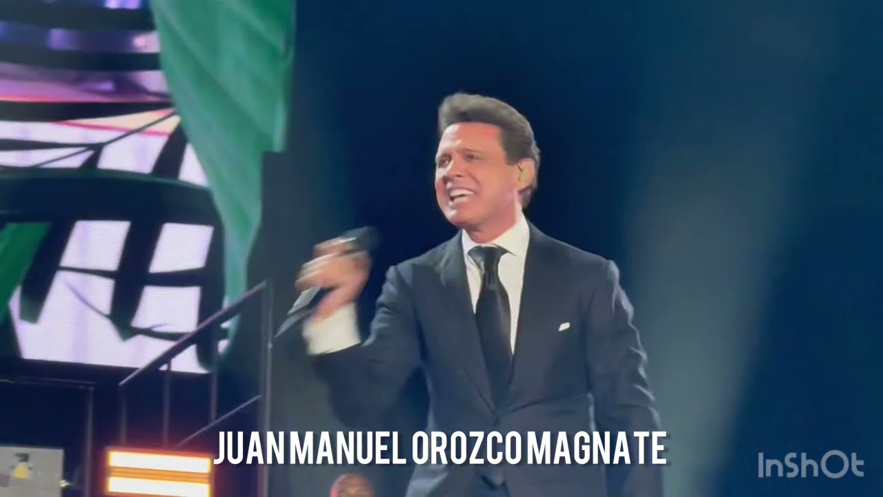 LUIS MIGUEL Suave CDMX ESTADIO GNP TOUR 2024 30 11 24