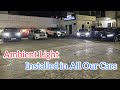 Getting Ambient Lights Installed❤️.[Fortuner Update]😱