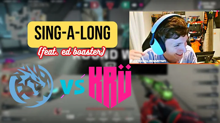 Fnatic Boaster Sing-A-Long of VCT Americas Finals (Ed Sheeran x Boaster)