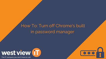 How To: Turn off Chrome