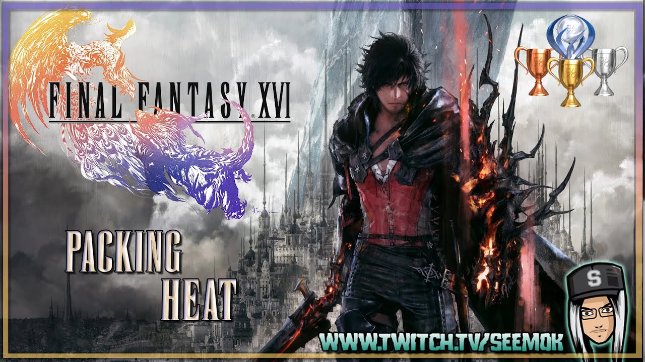 FINAL FANTASY 16 - TROPHY - PACKING HEAT - HITZKOPF