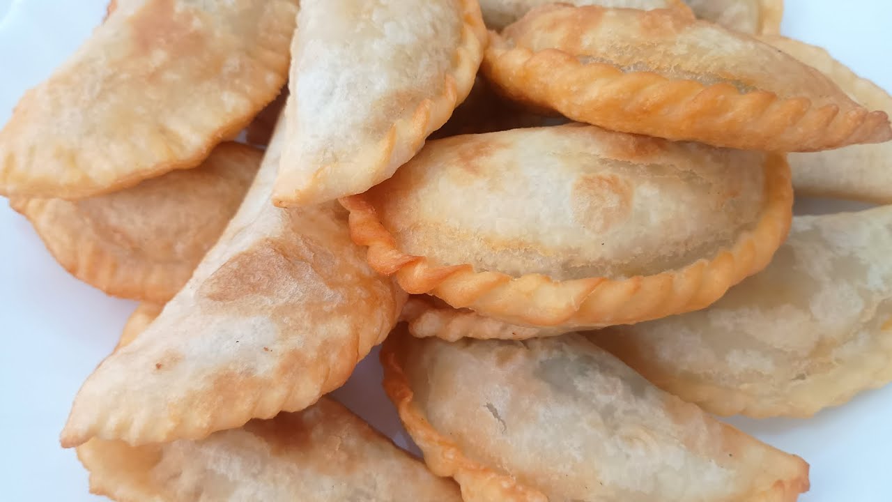 কিমার ভাজা পিঠে রেসিপি / Minced meat fried dough recipe#youtube #food #vaja #pitha #recipe 