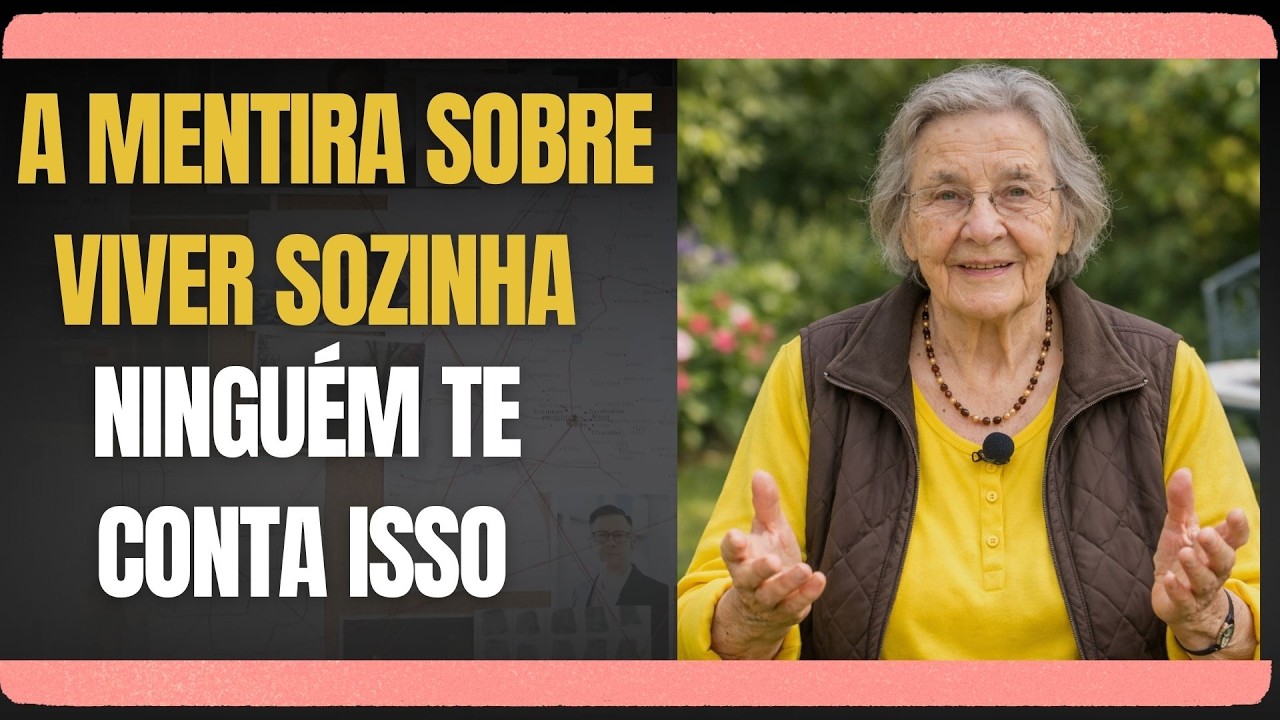 Tenho 83 Anos. Ninguém Te Conta ISSO Sobre Viver Sozinha. 3 DICAS ESSENCIAIS