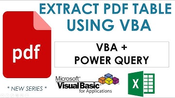 Extract PDF table to Excel using Power Query feature - VBA PDF Automation-10