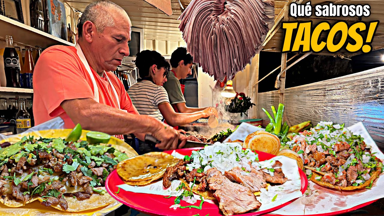 Probé unos TACOS NOCTURNOS en CDMX... ¡están BUENÍSIMOS y baratos! 🌮🔥