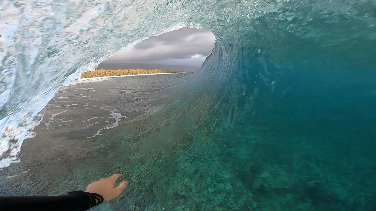 POV SURF RAW CLEAREST BARRELS EVER YouTube