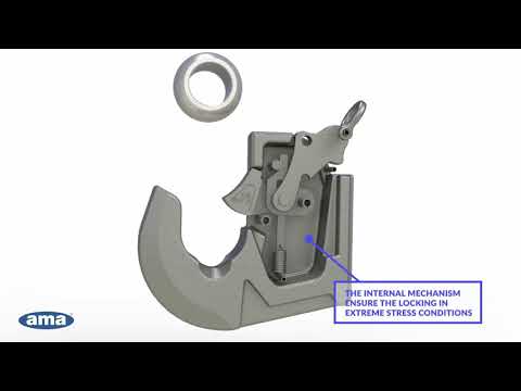 Quick lower link hook 4° Category
