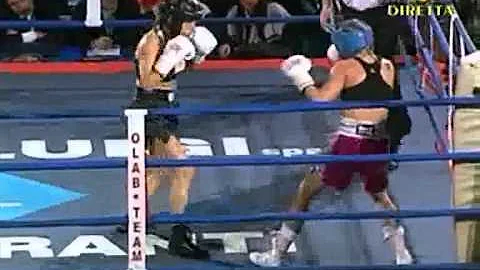 boxing Stefania Bianchini vs Cathy Brown