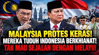 MALAYSIA PROTES KERAS! MEREKA TUDUH INDONESIA BERKHIANAT! TAK MAU SEJALAN DENGAN MELAYU! screenshot 3
