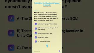 Databricks Certified Data Engineer Associate: When deploying a Delta Live Tables (DLT) pipeline acro