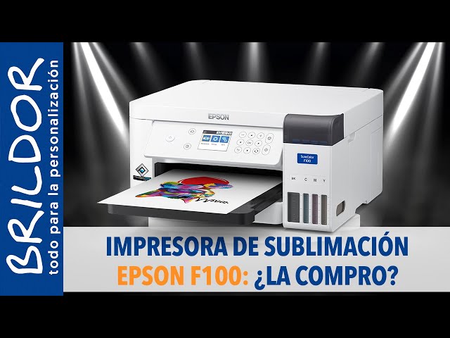 Impresora Multifuncional Epson F170 Sublimación - El Punto de la Impresora