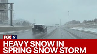 Minnesota snowstorm: Roads staying clear