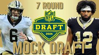 New Orleans Saints 2026 7-Round Mock Draft | NFC South CHAMPIONS?