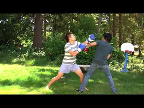 Backyard Boxing Andrew vs Jay