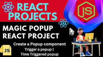 React Projects | How to make Popup Modal in React JS | React HooksCreate a Popup component |