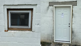 How To Turn a Window into a Doorway