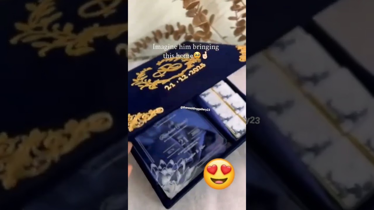 Customized  Invitation card box 