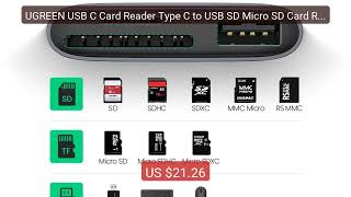 UGREEN USB C Card Reader Type C to USB SD Micro SD Card Rea... — Top Pick 2026 | Unbeatable Price!