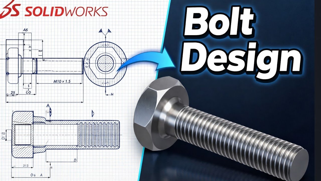 How To Create a Perfect Hex Bolt in SolidWorks