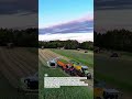 Massive Silage Harvest Operation 🚜🌾 #ForageHarvester #FarmLife #BigMachines