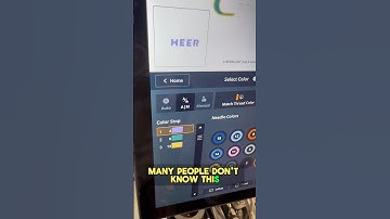 Color Change Made Simple: The NEW 10S Embroidery Machine Panel