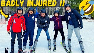 When Desi Go Skiing in USA ?  - Hindi Vlog