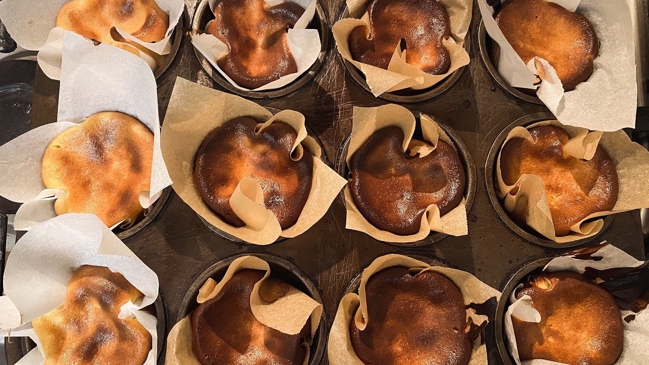 Mini Basque Burnt Cheesecake
