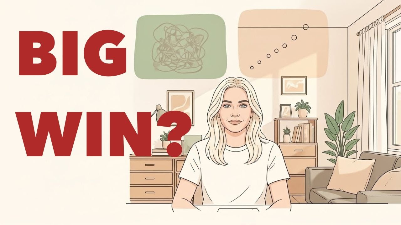 Why Small Wins Work Better Than Big Goals (And What That Actually Means)