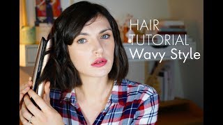 Hair Tutorial - Wavy style  || The Very French Girl