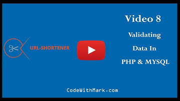 8) Ajax And Finalize - My Short URL System
