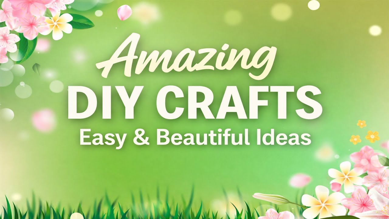 BEAUTIFUL DIY CRAFT IDEAS 🌿✨  Handmade Home Decor 2026
