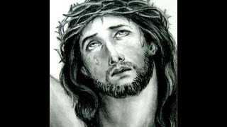 Clases de Dibujo artístico rostro de Cristo