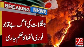 Forest Fire Out of Control | Emergency Evacuation Declared | Breaking News | 92NewsHD