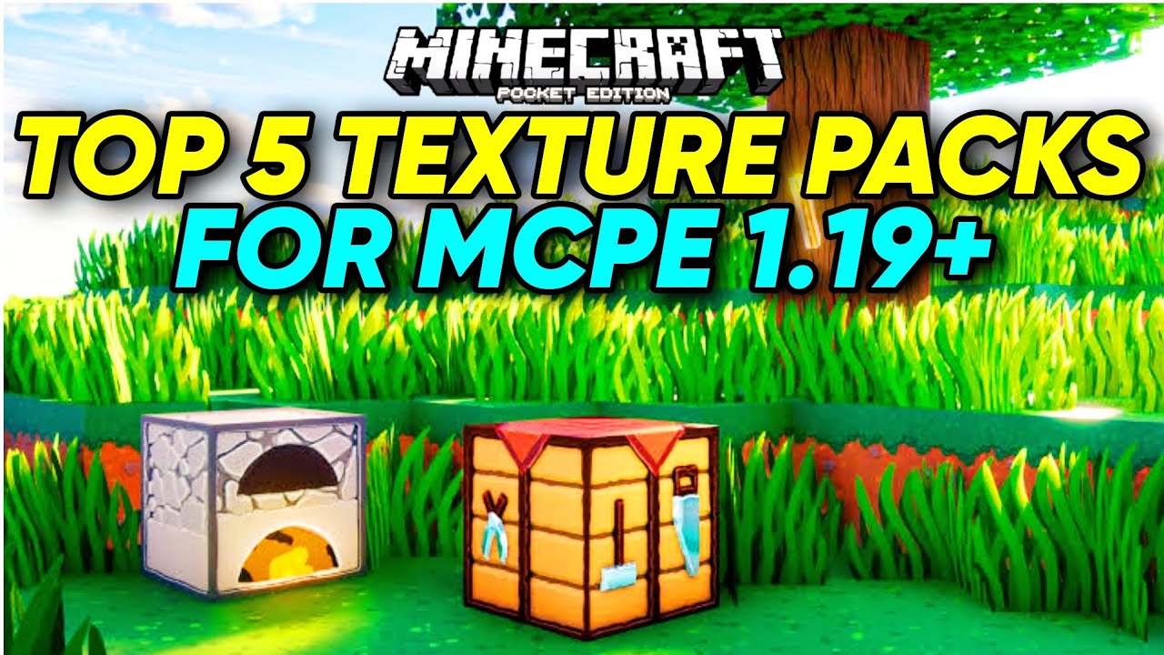 TOP 5 BEST TEXTURE PACKS FOR MCPE 1.19+ ( 2022 Edition ) | Best texture ...