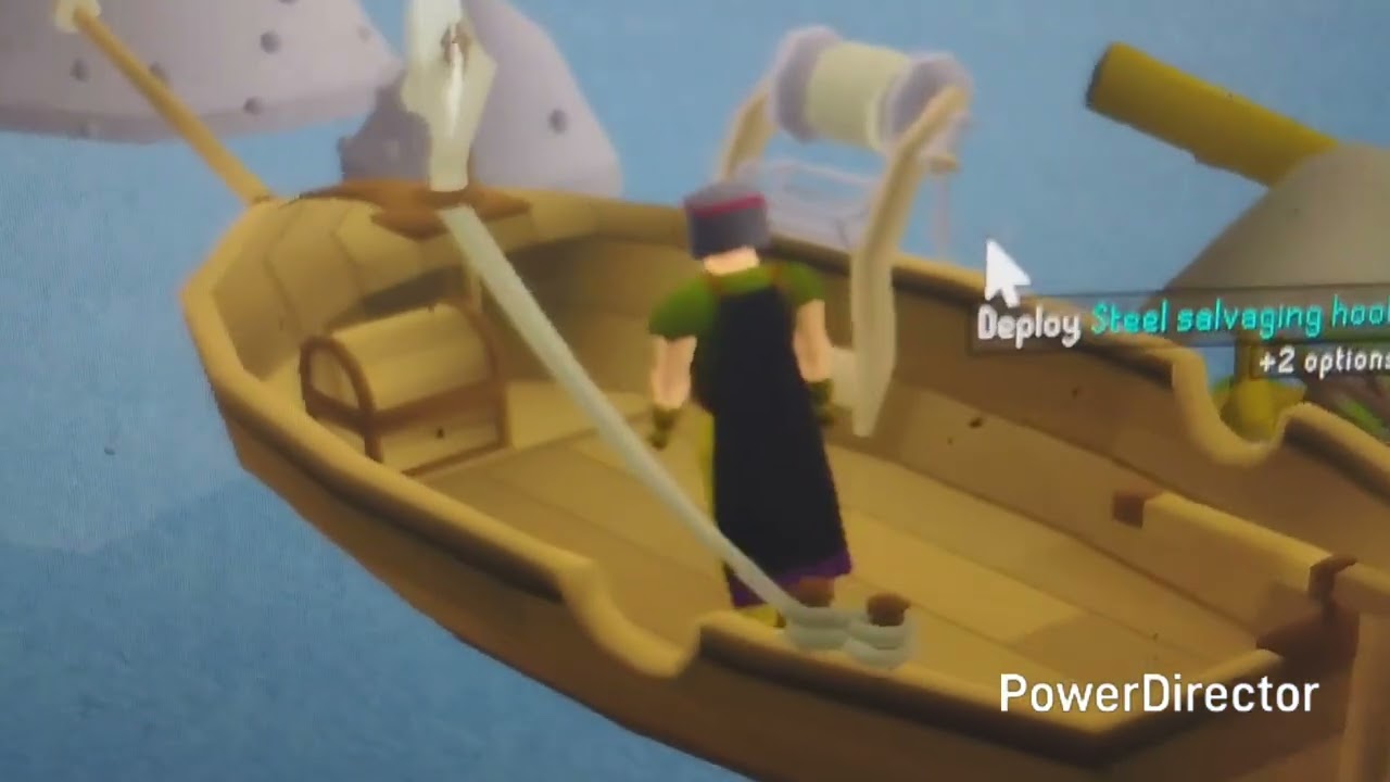 A little sailing a little salvaging!