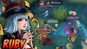 RUBY TANK IS VERY SCARY FOR ENEMIES - BUILD RUBY TANK TERKUAT | TOP GLOBAL RUBY